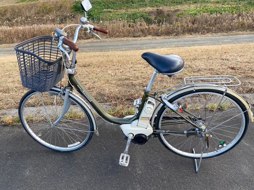 ブリジストン 電動アシスト自転車 26インチ 3速 実働品