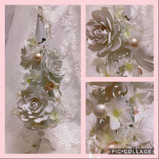 多肉植物のタワーアレンジ💕