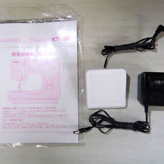 JANOME ミシン KT-35 サンリオ ハローキティ 家庭用ミシン 一部難あり ジャノメ 電動ミシン  ☆ PayPay(ペイペイ)決済可能 ☆ 札幌市 白石区 東札幌  の画像