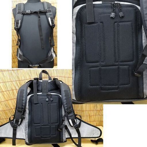 使用感少なめ★BURTON バートン リュック ak 29L カメラ・レンズ収納 背中開き バックパック ストライプ 26902 87380 アウトドア カメラマン向け ☆ PayPay(ペイペイ)決済可能 ☆ 札幌市 豊平区 平岸 アウトレットモノハウス
