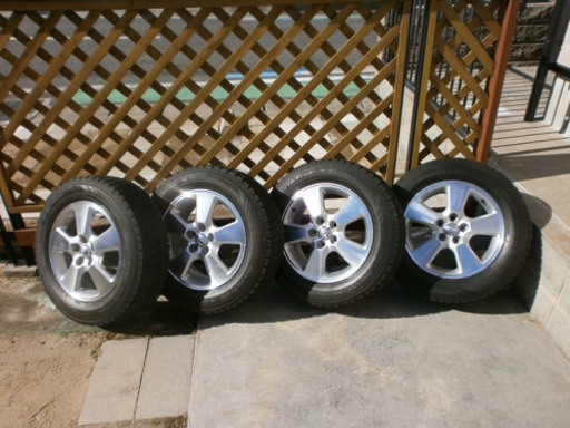 スタットレスタイヤ　195/65R15 純正アルミ　4本セット