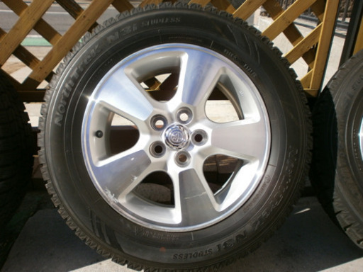 スタットレスタイヤ　195/65R15 純正アルミ　4本セット
