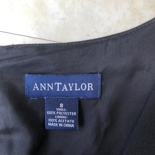 Ann Taylor サイズ6 黒いドレスの画像