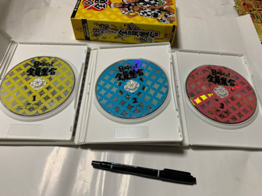 ザ、ドリフターズ、8時だョ!全員集合、DVD3本組　志村けん