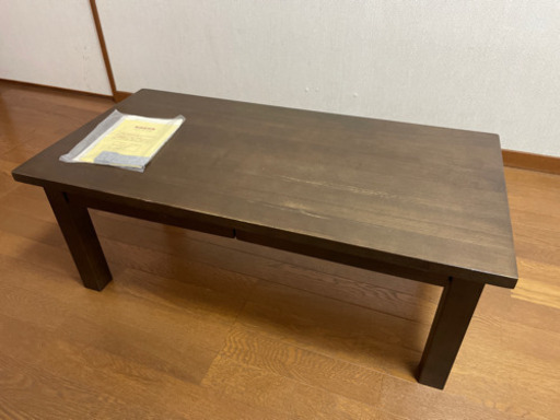 無印良品　タモ材　ローテーブル