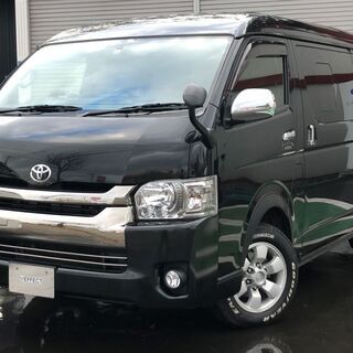 自社ローン始めました！ハイエースワイドミドルルーフ　４ＷＤ　ナビ...