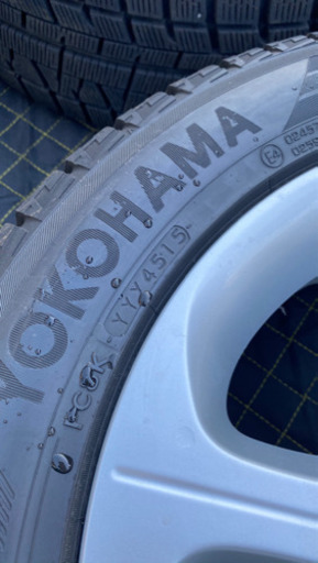 受付終了日産リーフ純正　スタッドレス！