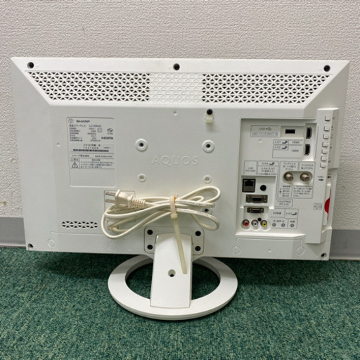 配達無料地域あり＊シャープ   液晶テレビ　アクオス  22型　2018年製＊製造番号 7327829＊