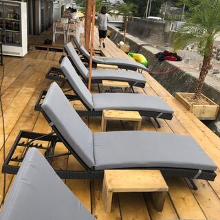 印南の海沿いカフェMARINE-Q【改装工事のお手伝い募集】土、日限定　DIY感覚の簡単な作業です。能力者は給料など優遇あります。の画像