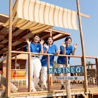 印南の海沿いカフェMARINE-Q【改装工事のお手伝い募集】土、日限定　DIY感覚の簡単な作業です。能力者は給料など優遇あります。の画像