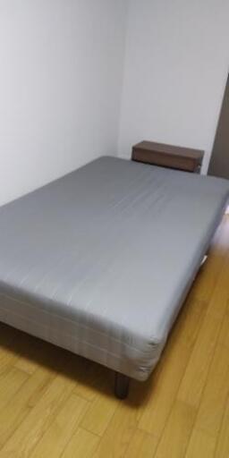 ニトリ　セミダブルベッド　一体型
