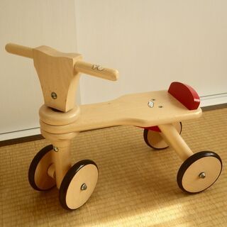 木製三輪車