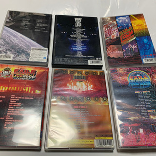 EXILE、DVD6本セットの画像