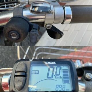 GM192　電動アシスト自転車　YAMAHA　ブラック　VIENTA　2015年製　26インチ　5段階ギア　PAS VIENTA5 PM26V　PAS電動アシスト自転車　電チャリ　パス　ヴィエンタファイブ　PM26V　電動自転車　黒　自転車　通勤　通学　完成品　カゴ付き　リサイクルショップ　ケイラック朝霞田島店　朝霞　志木　和光　新座　入間　富士見　ふじみ野　さいたま市　練馬　板橋　東久留米　三芳　戸田　蕨　所沢　川口　清瀬 の画像