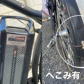 GM192　電動アシスト自転車　YAMAHA　ブラック　VIENTA　2015年製　26インチ　5段階ギア　PAS VIENTA5 PM26V　PAS電動アシスト自転車　電チャリ　パス　ヴィエンタファイブ　PM26V　電動自転車　黒　自転車　通勤　通学　完成品　カゴ付き　リサイクルショップ　ケイラック朝霞田島店　朝霞　志木　和光　新座　入間　富士見　ふじみ野　さいたま市　練馬　板橋　東久留米　三芳　戸田　蕨　所沢　川口　清瀬 の画像