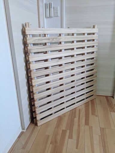 すのこベッド　折りたたみ式