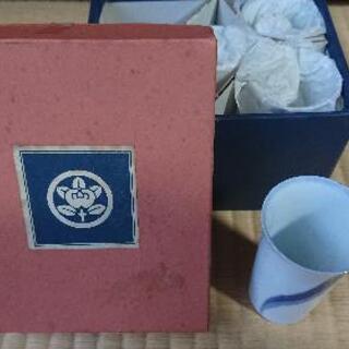 【受け渡し完了】たち吉  一口ビールグラス (陶器)