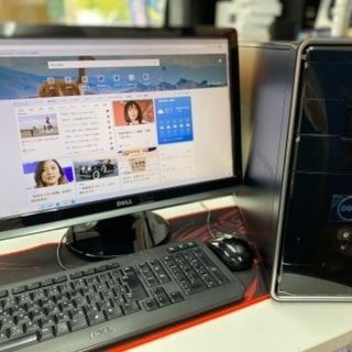 超お得爆安！DELL デスクトップパソコン  inspiron・660 21.5インチワイド液晶モニターセット！  Windows10 Wi-Fi 3.00GHz Core i5-3330 メモリ 8GB HDD 1TB