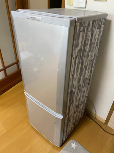 2ドア冷蔵庫