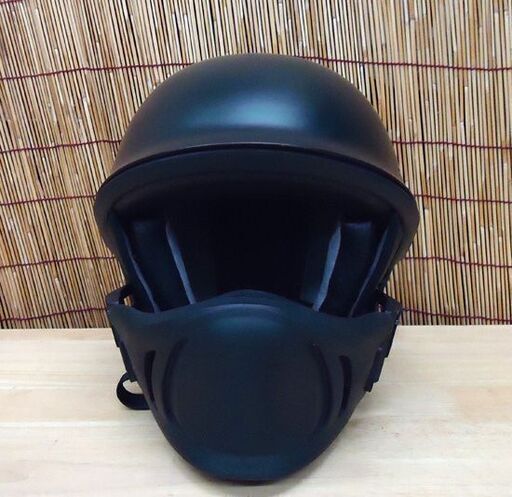 観賞用 BELL/ベル ヘルメット Rogue Lサイズ(58-59㎝) マズル付 マットブラック 2014年製 半帽   ☆ Pay