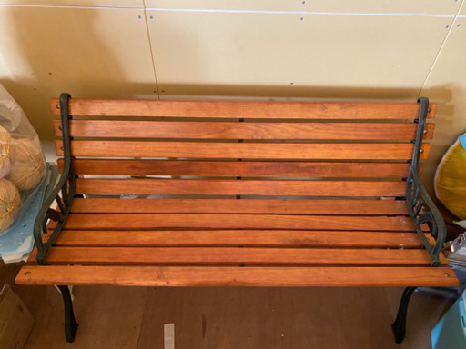 ウッドチェア　ベンチ　お庭やバルコニーに