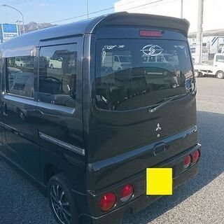 検査4年8月まで　フルエアロ　アルミ　三菱タウンボックスＲＸ　４ＷＤ　タイベル交換済み　車両交換可の画像