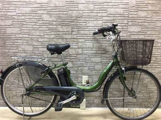 クリスマスSALE  東京23区配達無料　新基準　ヤマハ　パスナチュラ☆8.7Ah リチウム 電動自転車 中古☆YAMAHA☆24インチ