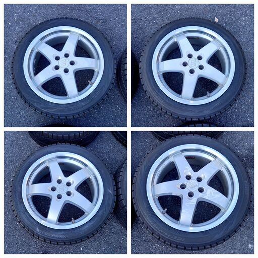 ～SOLD！～【中古品】17インチ ホイール＆スタッドレスタイヤ エッティンガー ＆ ピレリ 225/45R17 VW アウディ 17
