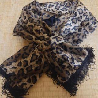 2枚セット　アニマル柄マフラー　ストールの画像
