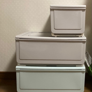 【ネット決済】ニトリ　収納ケース　3つセット