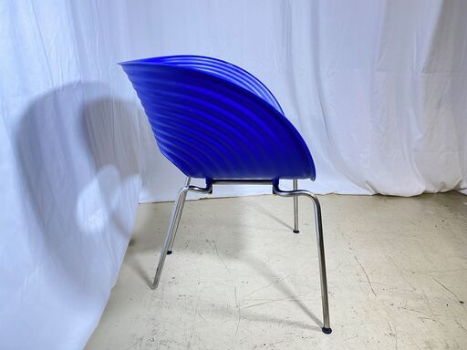 vitra ヴィトラ Tom Vac トムバック チェア ブルー 青 ロン・アラッド 中古品②