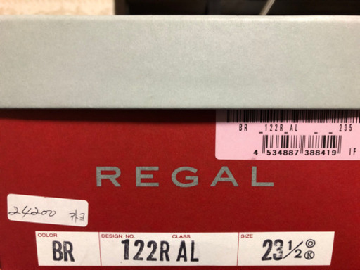 美品！REGALシューズ23.5㌢