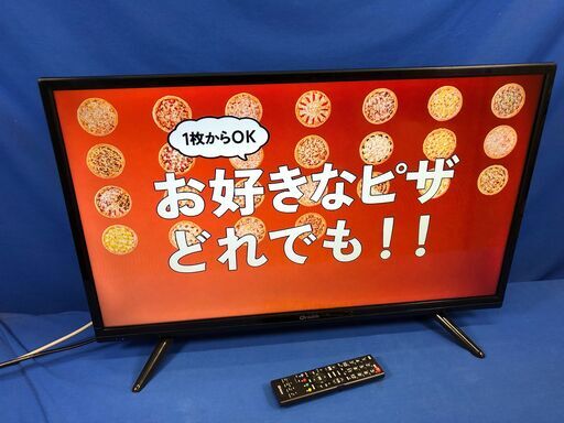 【管理KRT152】YAMAZEN 2018年 QRS-32S2K 32V型 液晶テレビ