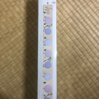 ウッディプッディ☆木製の身長計の画像