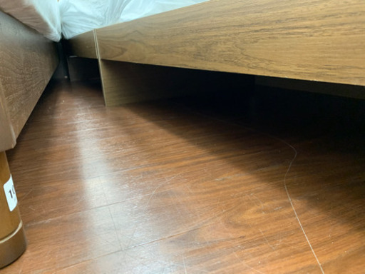 クイーンサイズベッド　ダークブラウン　【トレファク所沢店】