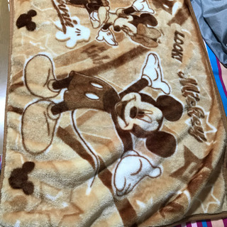 可愛いディズニーの小さい毛布です