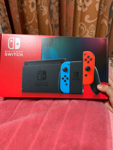 Nintendo Switch 本体 ネオンブルーレッド未使用！