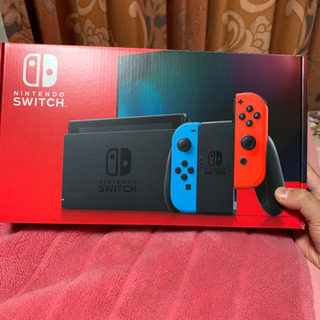 Nintendo Switch 本体 ネオンブルーレッド未使用！