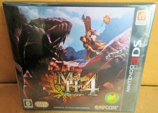 ☆NINTENDO 3DS/MONSTER HUNTER 4 モンスターハンター4◆駆けめぐれ狩猟本能のままに
