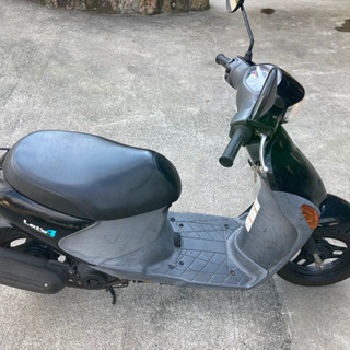 スズキ レッツ4 黒 自賠責8月までの画像