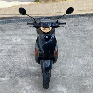 スズキ レッツ4 黒 自賠責8月までの画像