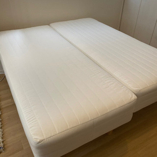 無印良品 脚付きマットレス スモールサイズ×2