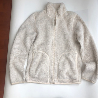 【UNIQLO】レディース ボアフリースジャケット　の画像