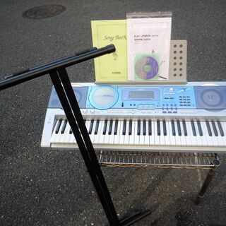 ☆CASIO カシオ LK-280CDTV KEYBOARD 光...