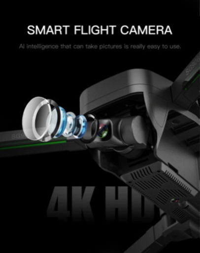 SG906-PRO2 Sony IMAX 4K画質 3軸シンハルカメラ