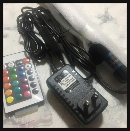 ご購入者様決定[未使用]水槽LEDライト イルミネーション熱帯魚16色長寿命アクアリウムライト