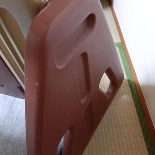 日本育児　キッズパーテーション(ブラウン)の画像