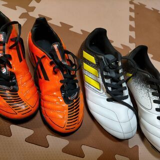 子供用サッカーシューズ20.5cm,21.0cmアディダス2足セット