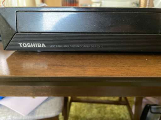 値下げしました。REGZA ブルーレイレコーダー　DBR-Z110 2番組同時録画対応