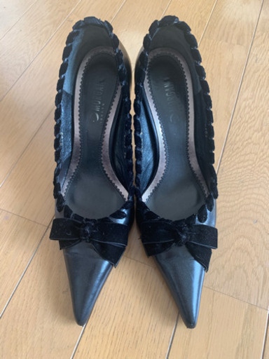 Morgan 黒ヒール